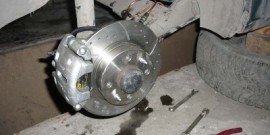 Самостоятельная установка на ВАЗ 2110 задних дисковых тормозов